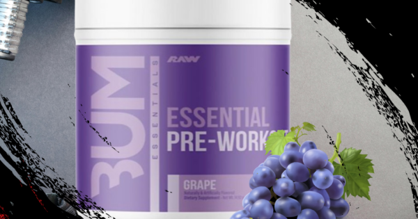 RAW Nutrition CBum Essential Pre: Now in Classic Grape Flavor